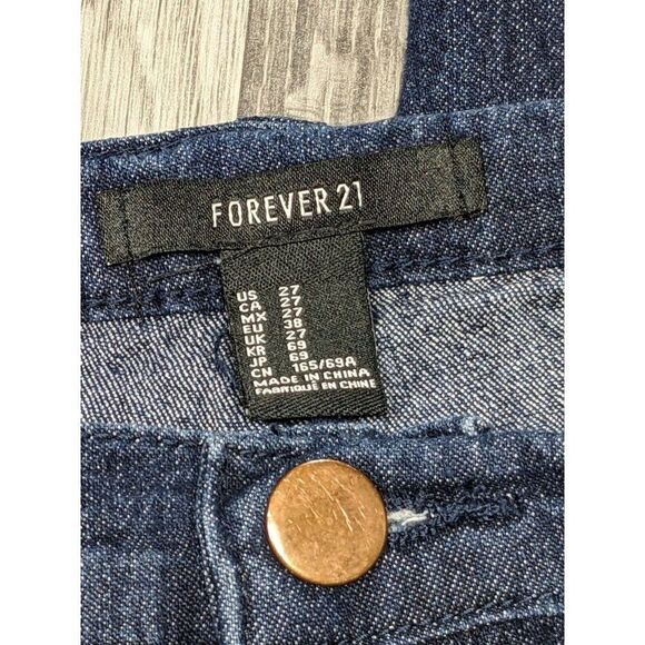 Forever 21 Womens Size 27 Pockets Skinny Denim Blue Jeans - Picture 4 of 10